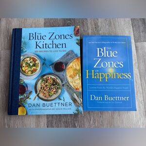 Blue Zones cookbook and book